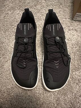 Vivo Barefoot Black and White Women's Minimalist Sneakers